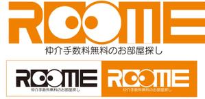 松本トシユキ (tblue69)さんの不動産サイト「ROOME」のロゴへの提案