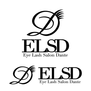j-design (j-design)さんのマツゲエクステサロン　「Eye Lash Salon Dante 」のロゴへの提案