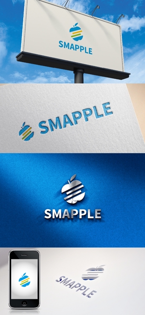 k_31 (katsu31)さんのiPhone修理店「SMAPPLE」のロゴへの提案