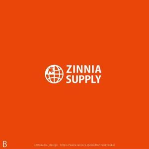 shirokuma_design (itohsyoukai)さんの輸入雑貨ストア「ZINNIA SUPPLY」のロゴへの提案