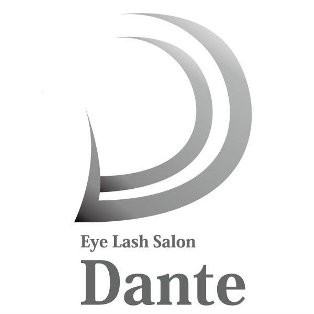 マツゲエクステサロン　「Eye Lash Salon Dante 」のロゴ