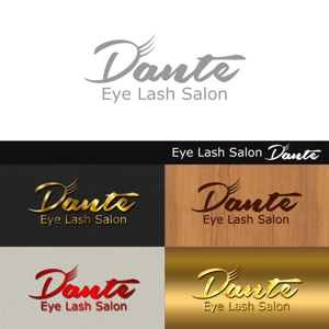 石坂憲彦 (sdnishizaka)さんのマツゲエクステサロン　「Eye Lash Salon Dante 」のロゴへの提案