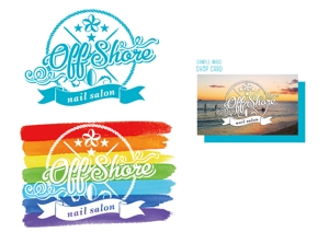 アリエルデザイン (ARIELDESIGN)さんのネイルサロン『Off Shore』のロゴ作成への提案