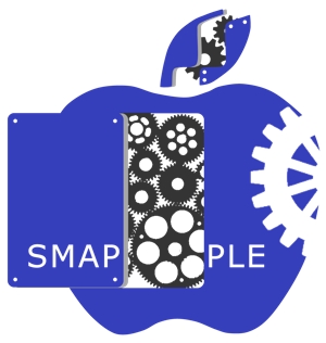 ネット工房WooPaa (asuka_4627)さんのiPhone修理店「SMAPPLE」のロゴへの提案