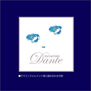 Lefty Satow (satow01)さんのマツゲエクステサロン　「Eye Lash Salon Dante 」のロゴへの提案