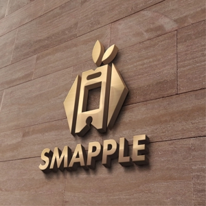 poppper (torifup)さんのiPhone修理店「SMAPPLE」のロゴへの提案