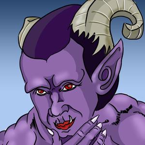 m (masa_itoo)さんの魔人と青年のキャラクターデザインへの提案