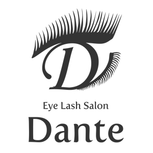 ネット工房WooPaa (asuka_4627)さんのマツゲエクステサロン　「Eye Lash Salon Dante 」のロゴへの提案