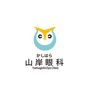 creyonさんの新規開業「かしはら山岸眼科」ロゴへの提案