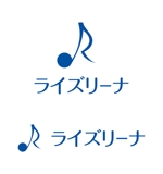 waami01 (waami01)さんの音楽で未来を応援する「ライズリーナ」のロゴ　商標登録予定なしへの提案