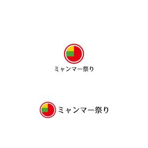 Yolozu (Yolozu)さんの新規登録法人「一般社団法人 ミャンマー祭り」のロゴへの提案