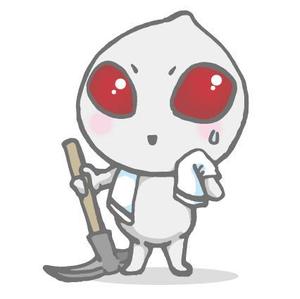 taketo (taketo)さんの「地底人」のキャラクター制作　（商品化予定）への提案