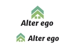 なべちゃん (YoshiakiWatanabe)さんの工務店「Alter ego」のロゴへの提案