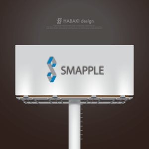 HABAKIdesign (hirokiabe58)さんのiPhone修理店「SMAPPLE」のロゴへの提案