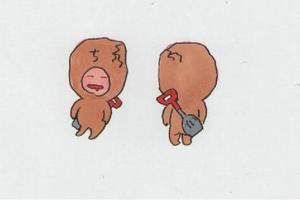 さんの「地底人」のキャラクター制作　（商品化予定）への提案