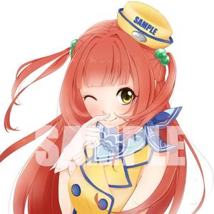 umetamon (umetamon)さんの人差し指で鼻の下をこするバスガイドさんのイラスト制作への提案
