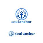Mac-ker (mac-ker)さんの雑貨販売サイト「soul anchor」のロゴへの提案
