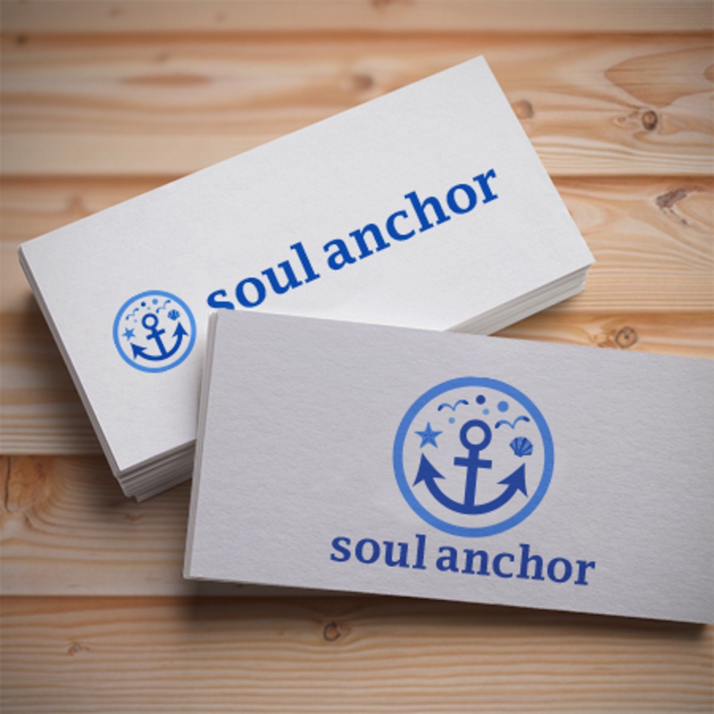 雑貨販売サイト「soul anchor」のロゴ