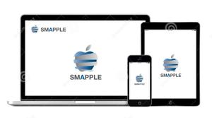 queuecat (queuecat)さんのiPhone修理店「SMAPPLE」のロゴへの提案