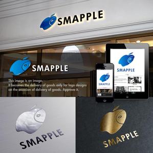 onesize fit’s all (onesizefitsall)さんのiPhone修理店「SMAPPLE」のロゴへの提案