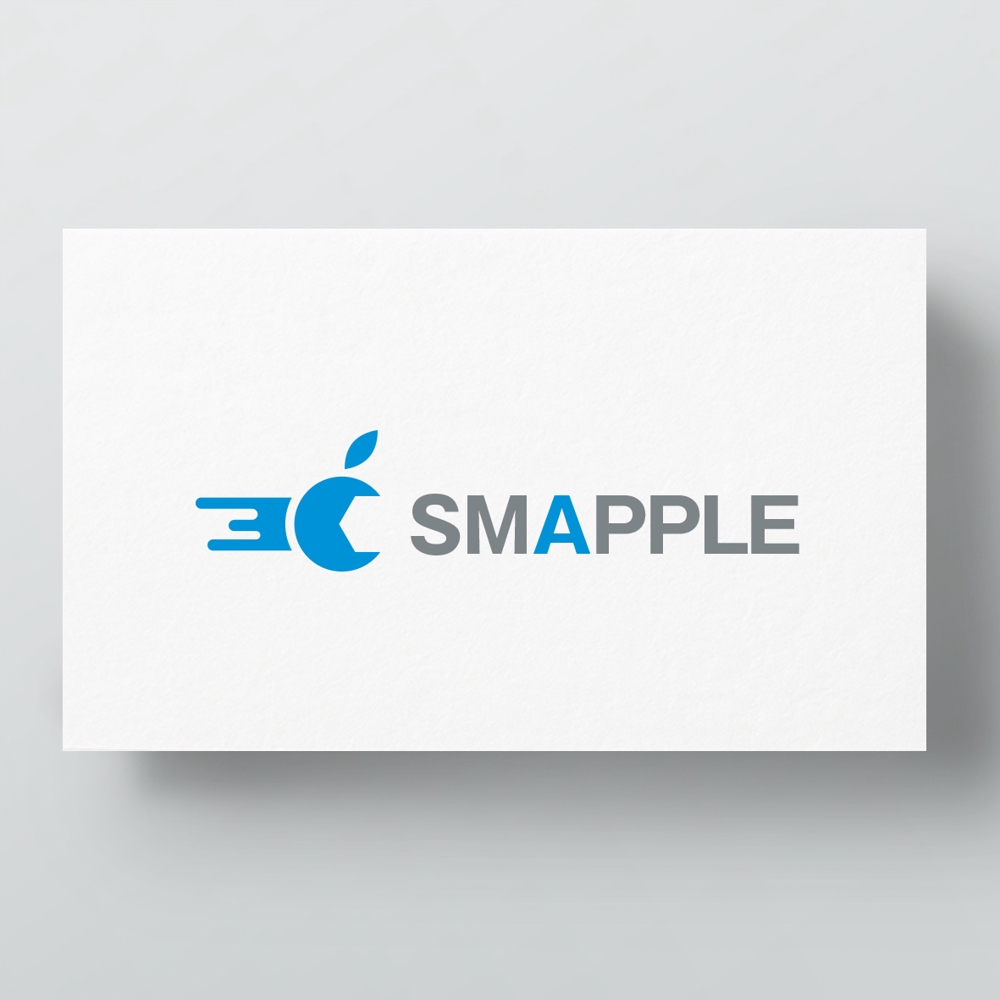 iPhone修理店「SMAPPLE」のロゴ