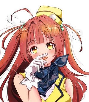 sakura (saku43)さんの人差し指で鼻の下をこするバスガイドさんのイラスト制作への提案