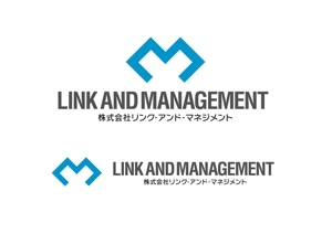なべちゃん (YoshiakiWatanabe)さんのITコンサルティング会社「株式会社リンク・アンド・マネジメント」のロゴへの提案