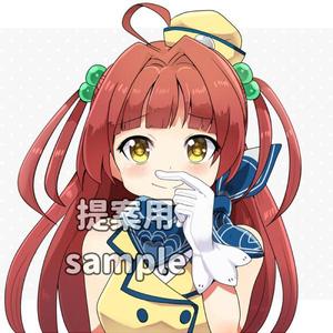 竹チズ（現在休止中） (takechiz)さんの人差し指で鼻の下をこするバスガイドさんのイラスト制作への提案