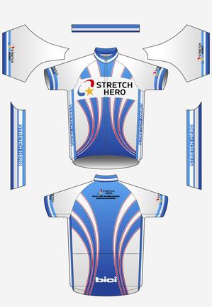701デザイン (701design)さんのストレッチ専門店「STRETCH HERO」の制服Tシャツデザインへの提案