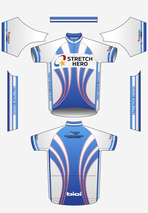 701デザイン (701design)さんのストレッチ専門店「STRETCH HERO」の制服Tシャツデザインへの提案