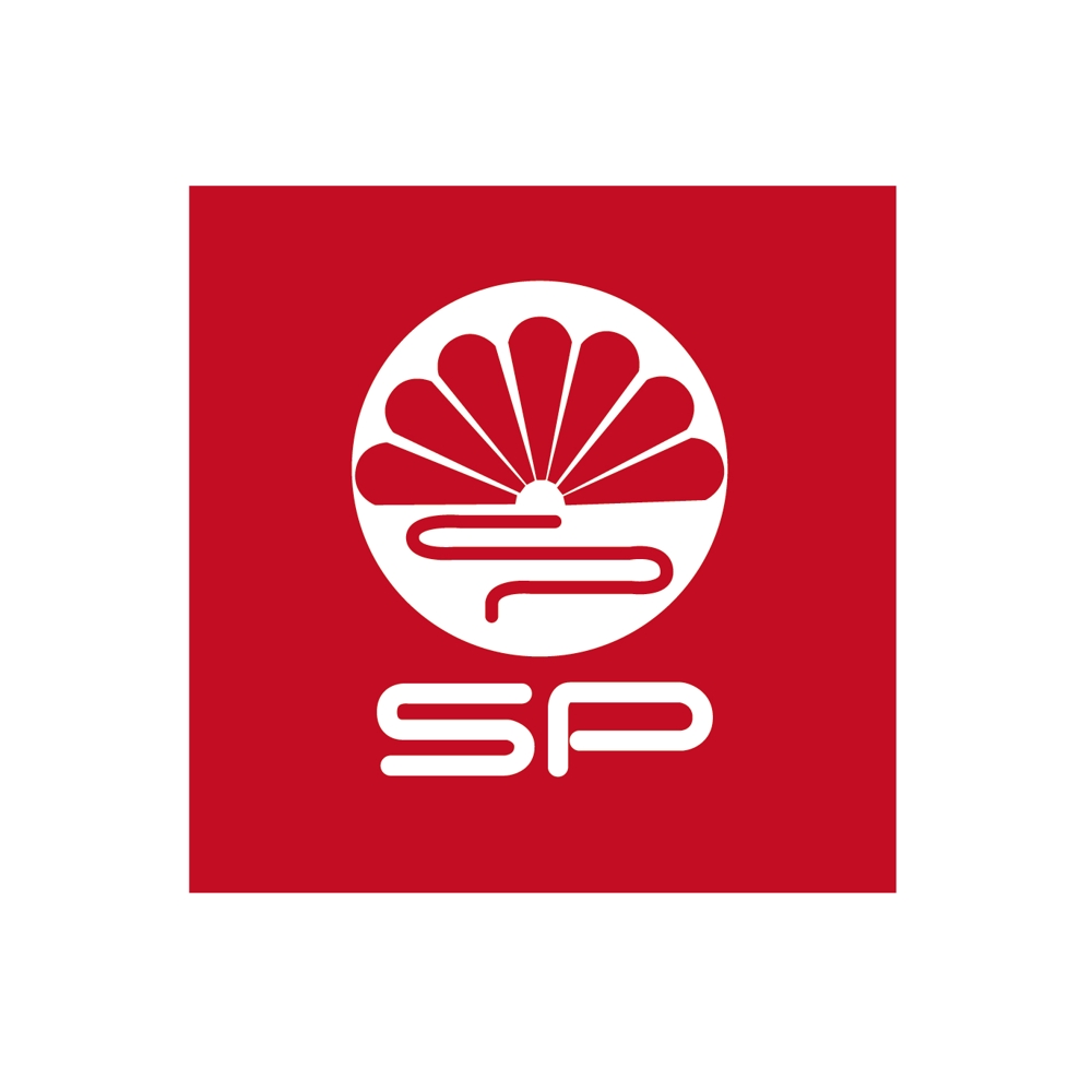 海外向けECサイト運営会社「SP」のロゴ
