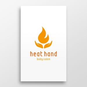 doremi (doremidesign)さんのアロママッサージ、フェイシャルエステサロン「heat hand」のロゴへの提案