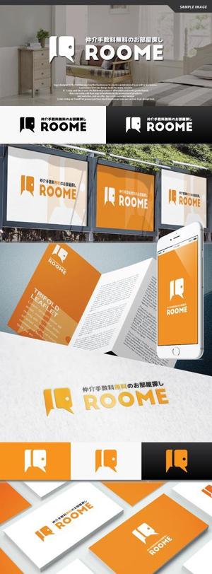 take5-design (take5-design)さんの不動産サイト「ROOME」のロゴへの提案