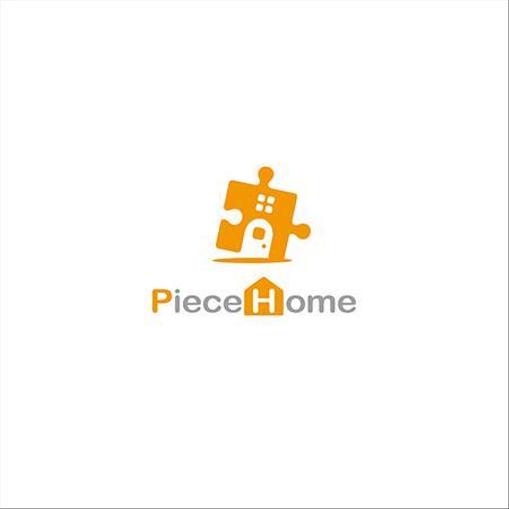 新しく設立された不動産会社「Piece Home」のロゴデザイン（商標登録予定なし）