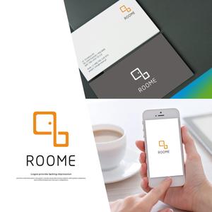 はなのゆめ (tokkebi)さんの不動産サイト「ROOME」のロゴへの提案