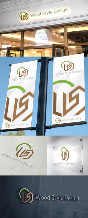 NJONESKYDWS (NJONES)さんの住宅建築会社　ウッドスタイルクオリティー株式会社で『住宅部門』“ウッドスタイルデザイン”の　ロゴへの提案