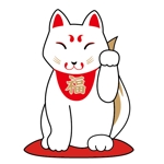 Hiryumaru7_design (Usimaru7)さんの招き猫ならぬ招き狐のイラストへの提案