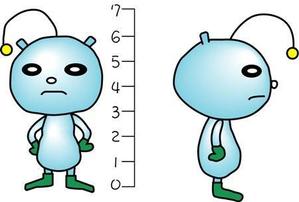 Go-to-sunさんの「地底人」のキャラクター制作　（商品化予定）への提案