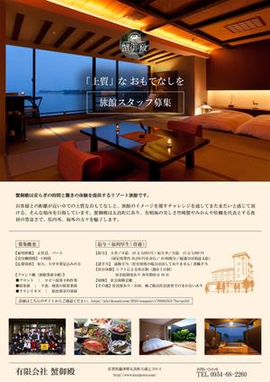 YW (yw-da)さんの田舎の旅館の　社員・パートさんの募集チラシへの提案