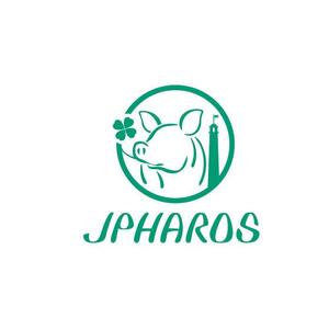 ダブル (wscore)さんの灯台と豚をモチーフにした「㈱ジェイファロス」の会社ロゴへの提案