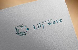 Aihyara (aihyara)さんのネイルサロン　Ｌｉｌｙ　wave　の　ロゴとタイトへの提案