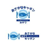 Sachi (hanaraseo)さんの道の駅の新施設「おさかなキッチンみやづ」のロゴへの提案