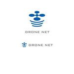 malon7さんのDRONE NET drone net ドローン関連会社のロゴ作成依頼への提案