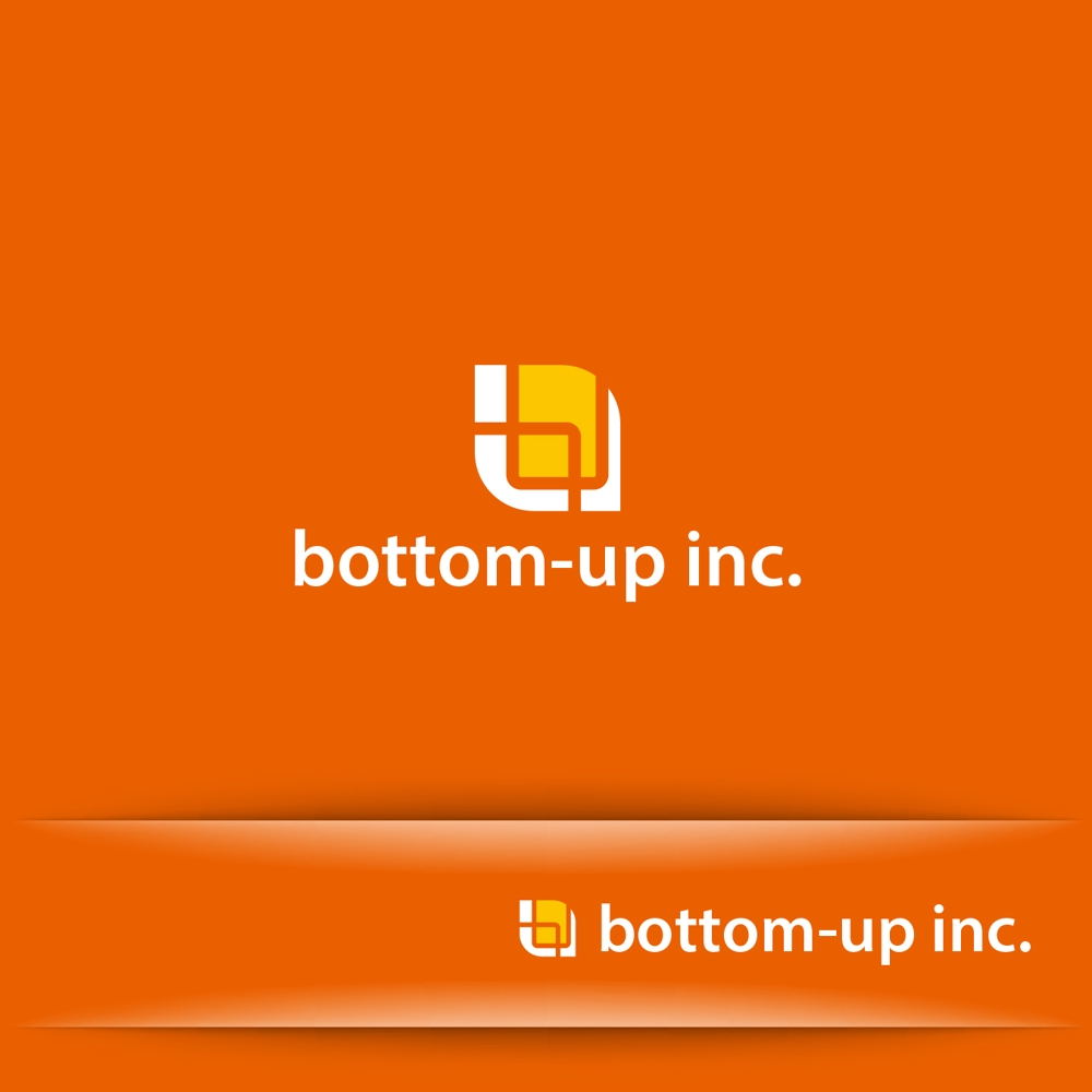 ボトムアップ株式会社のロゴ制作