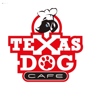S.H.A.D.O. (shado_toy)さんのアメリカンスタイルのサンドイッチ/ホットドッグ　TEXAS DOG CAFE のロゴへの提案