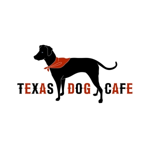 himagine57さんのアメリカンスタイルのサンドイッチ/ホットドッグ　TEXAS DOG CAFE のロゴへの提案