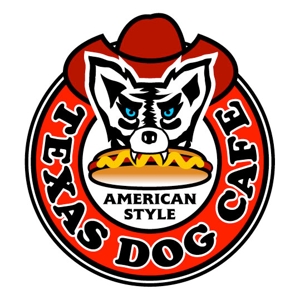 saiga 005 (saiga005)さんのアメリカンスタイルのサンドイッチ/ホットドッグ　TEXAS DOG CAFE のロゴへの提案