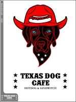 FUG☆21 (FUG21)さんのアメリカンスタイルのサンドイッチ/ホットドッグ　TEXAS DOG CAFE のロゴへの提案