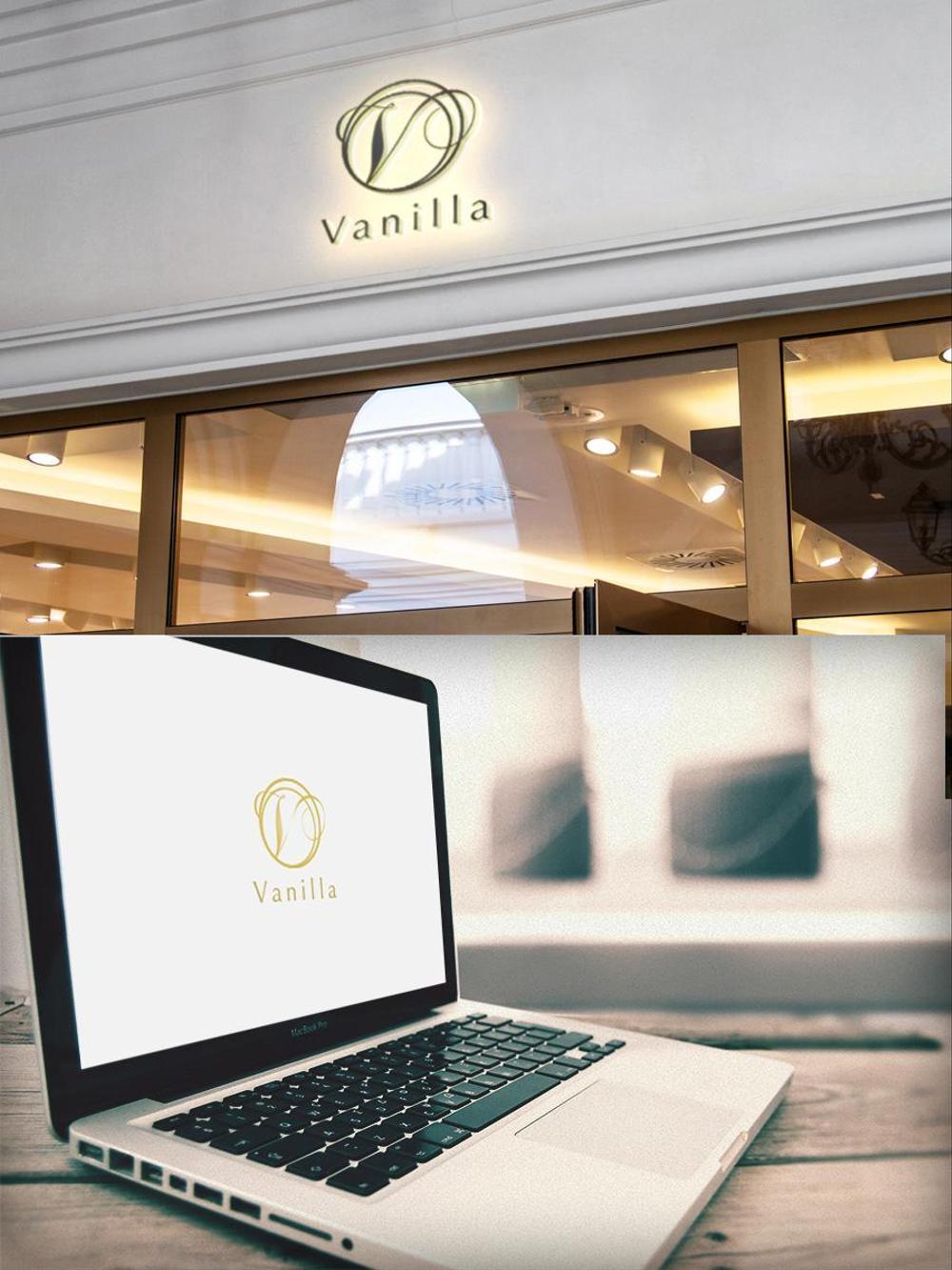 エステサロン「Vanilla」のロゴ