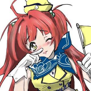 ngdesu ()さんの人差し指で鼻の下をこするバスガイドさんのイラスト制作への提案